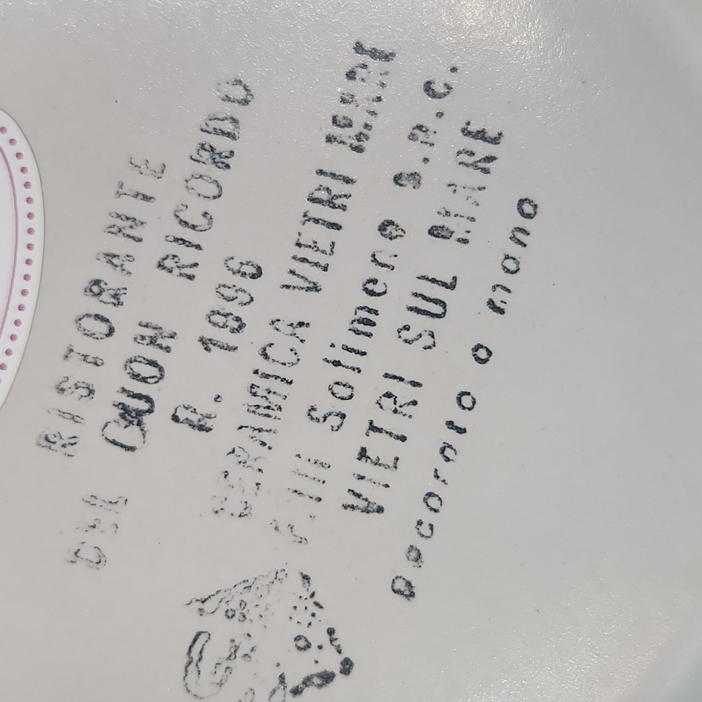 🇮🇹 Vintage 1996 Hand Painted certified plate - Picture 2 of 4